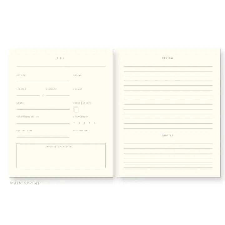 Gingham Pattern Book Journal